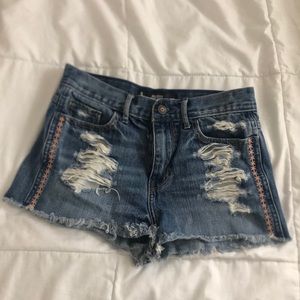 Hollister highrise shorts
